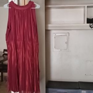 Red Velvet Bridesmaid Dress by Simply Vera Wang.